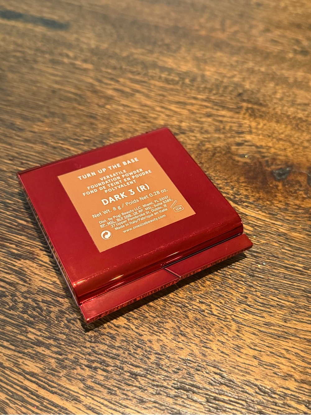 ONE/SIZE Turn Up The Base Versatile Foundation Powder— Dark 3 R - Picture 4 of 4